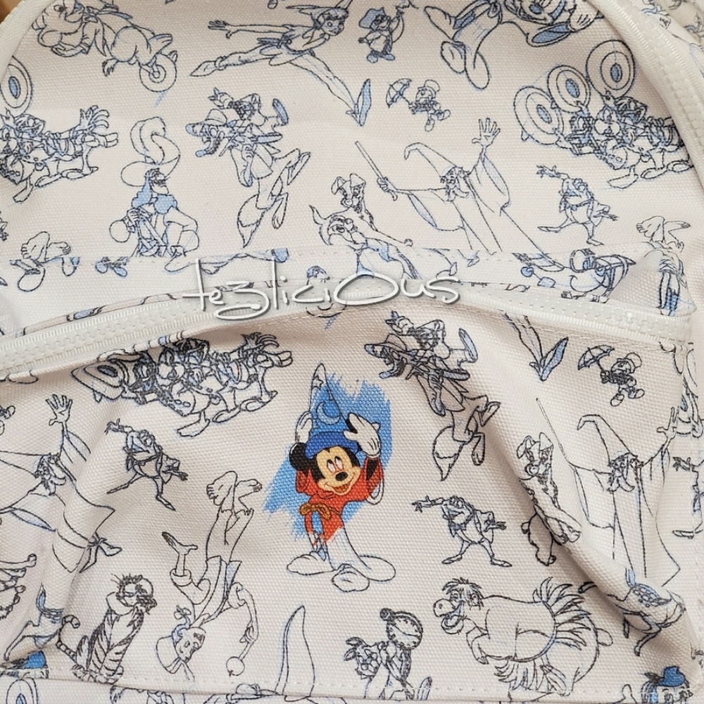 DISNEY INK & PAINT COLORABLE BACKPACK WITH MARKERS - Picture 3 of 5